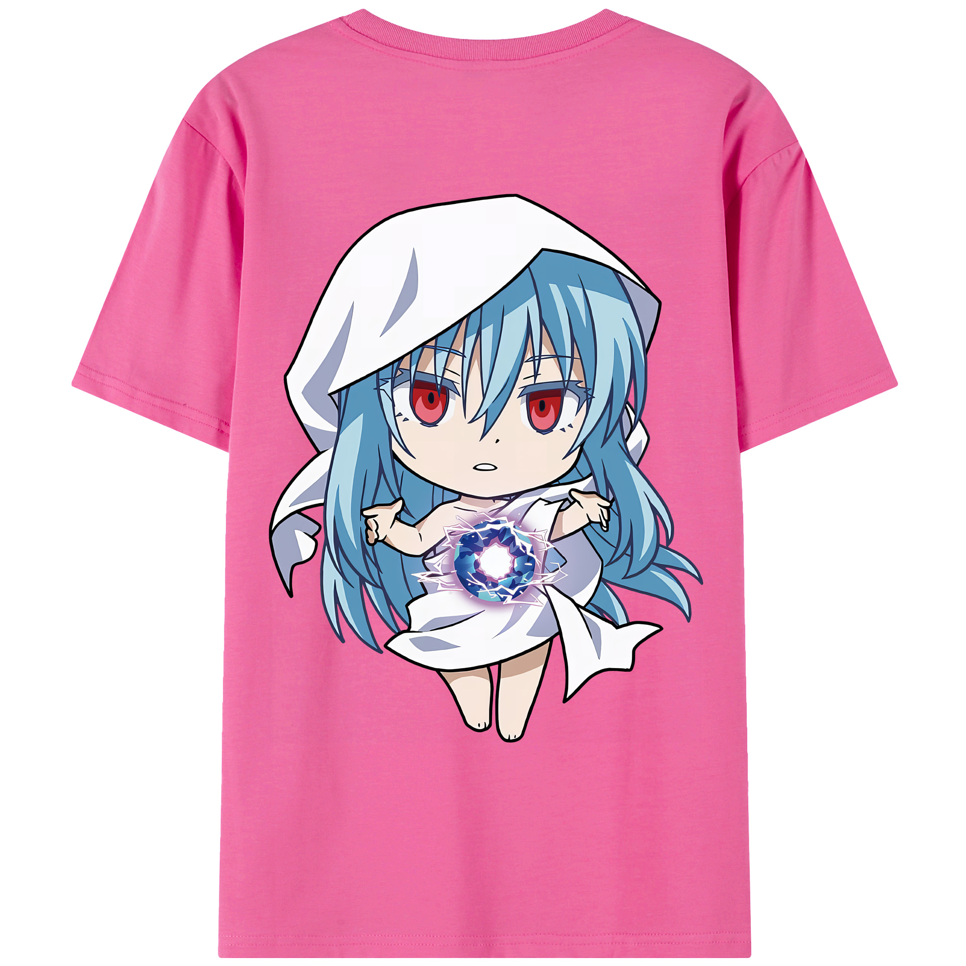 （画像用） 転スラ Regarding Reincarnated to Slime レディース半袖Tシャツ(バックプリント)